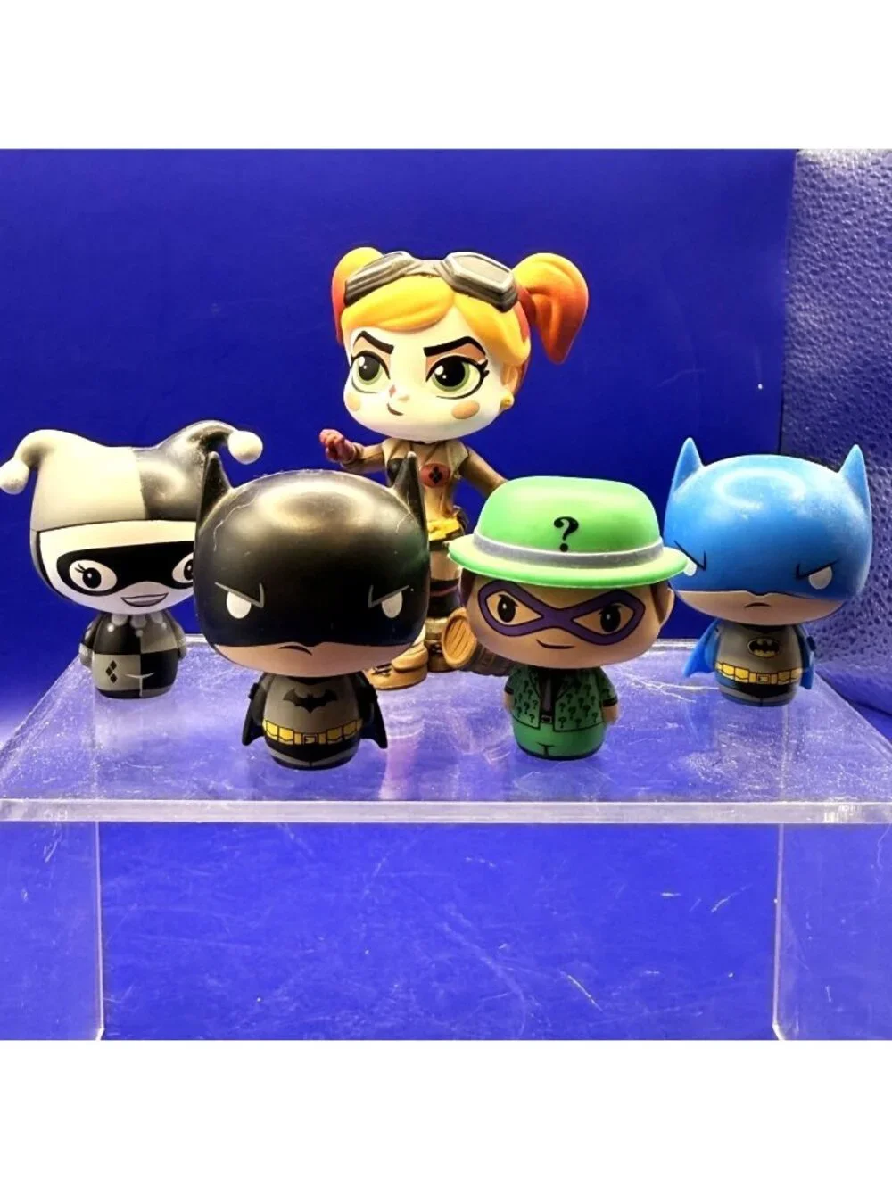 Funko Mystery Minis DC Comics Lot Batman Harley Quinn Riddler Bombshells Figure